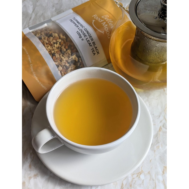 Better Food Mood Turmeric Ginger Black Pepper Loose Leaf Tea