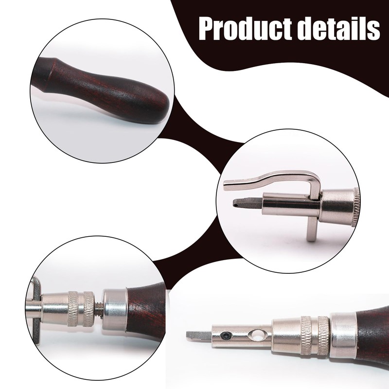 7 in 1 Professional Adjustable Stitching Groover and Creasing Edge