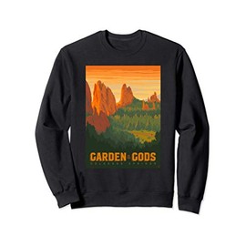 Colorado Springs Garden of The Gods Graphic Design Sweatshirt