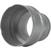 4" to 3" Inch Galvanized Steel Round Duct Reducer -