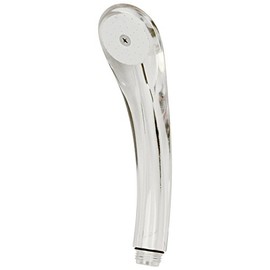 KAKUDAI 356-210-CW Clear Shower Head for Water Saving and Low Pressure