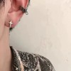 Vintage Zipper Ear Cuff, Stainless Steel Non-Pierced Adjustable Wrap Around