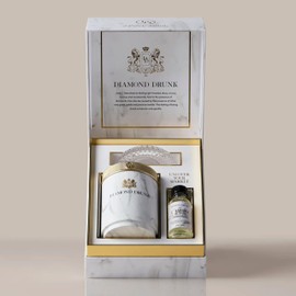 Diamond Drunk The Starter Collection - Non-Toxic, Fine Jewelry Cleaning Kit for Diamond, Gold, & Platinum Rings & More - 2 Months Supply of Safe, Sustainable Cleaner to Restore Shine - Marble Smoke