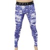 vf VFIT Long compression leggings for men, sports, fitness, Blue