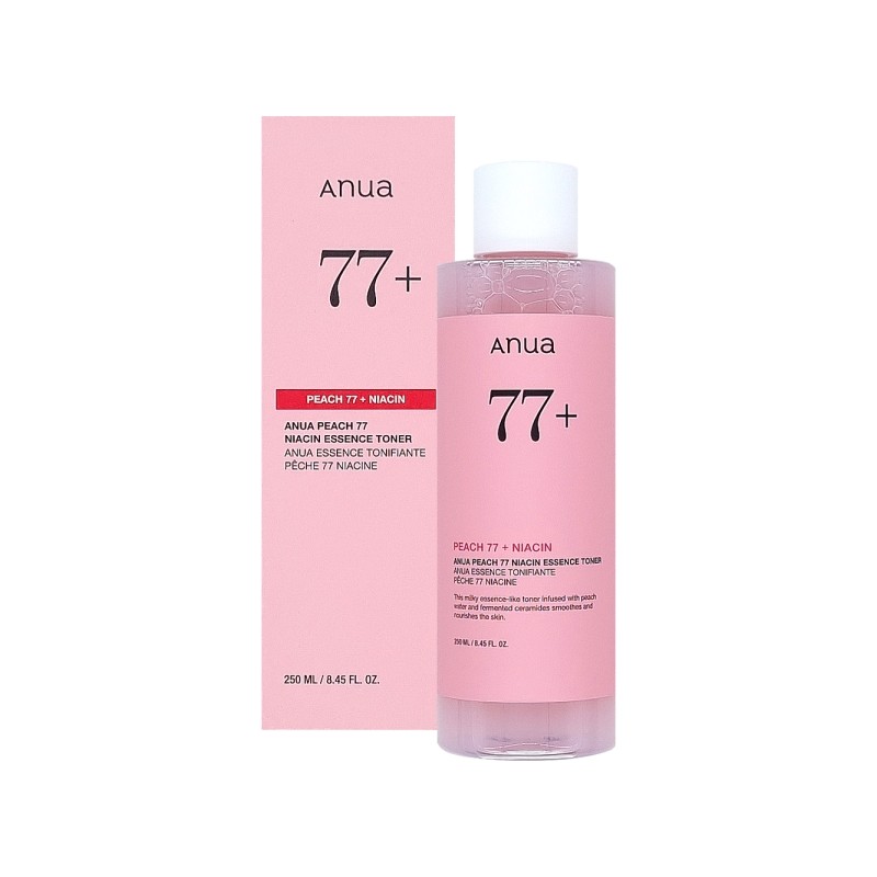 Anua Peach 77 Niacin Essence Toner 250ml Whitening Functional Moisturizing