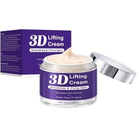 3PCS 3D Lifting Cream Face Cream for Women Smooth Firm Skin Increase Skin Density Wrinkle Fade Facial Moisturizer