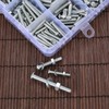 Ewwtrey 720 Pieces M3 M4 M5 Galvanised Screws with Nuts