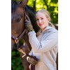 Roeckl Sports equestrian gloves MALTA, summer riding glove, black/mocha 6.5