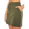 Marika Women's Kira Stretch Woven Skort, Forest Night