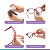 GMS Optical 1.8mm Reg-Thin/18mm Long Length - Anti-Slip Adhesive Contoured