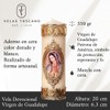 Velas Toscano - Vela Devocional de la Virgen de Guadalupe