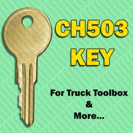 Aftermarket CH503 Key For Truck Tool Box and More
