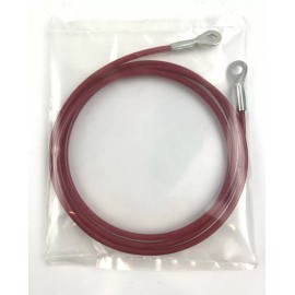 Goshen Lift System Pop Up Tent Trailer Roof Gauge Cable - Red - 45 Inch Length