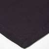 Homescapes - Four - Black - Napkins - 100% Cotton