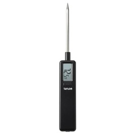 Taylor Mighty - Mini termómetro digital para carne, termómetro de lectura instantánea para alimentos para cocinar y asar a la parrilla, rango de -40 °
