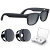 LED Light Cover for RayBan Meta Smart Glasses, Adjustable Light