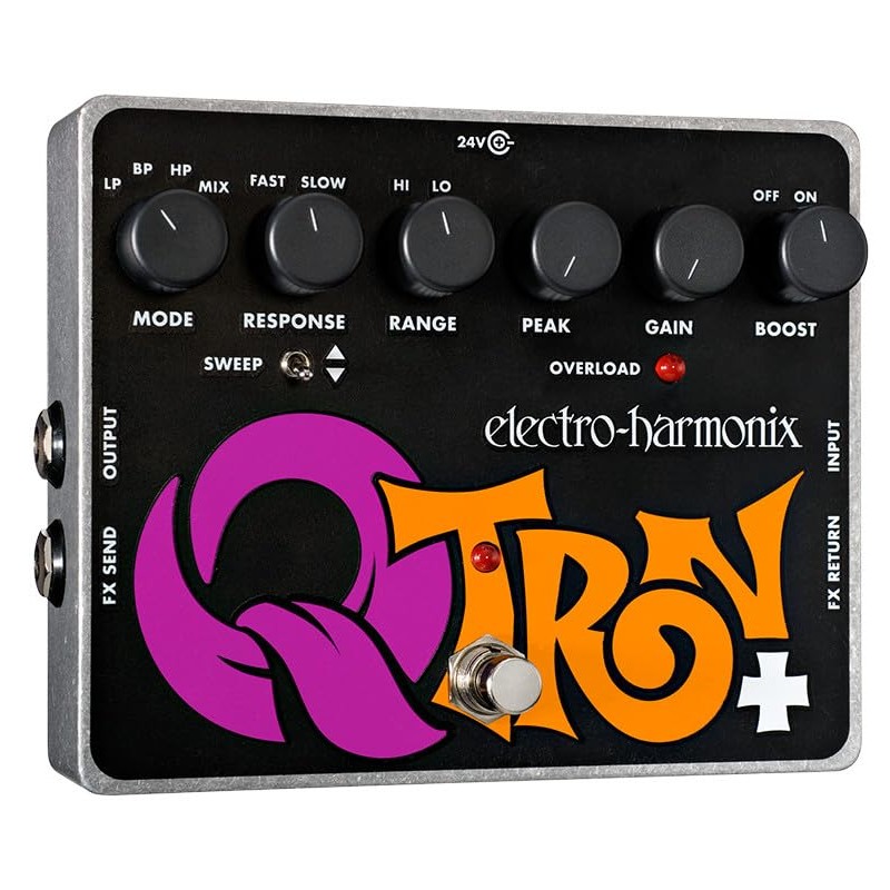 Electro-Harmonix Q-Tron Plus Envelope Filter with Effects Loop Pedal