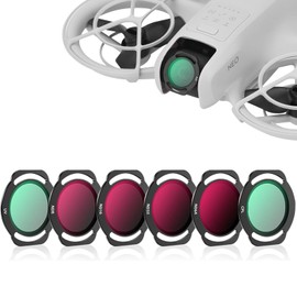NEO Filter Set, ND CPL UV Filter Set for NEO, 6 Pack Filter Camera Lens for DJI NEO Accessories, Anti Drop Off More Secure Improved（UV+CPL+ND8+ND16+ND32+ND64）