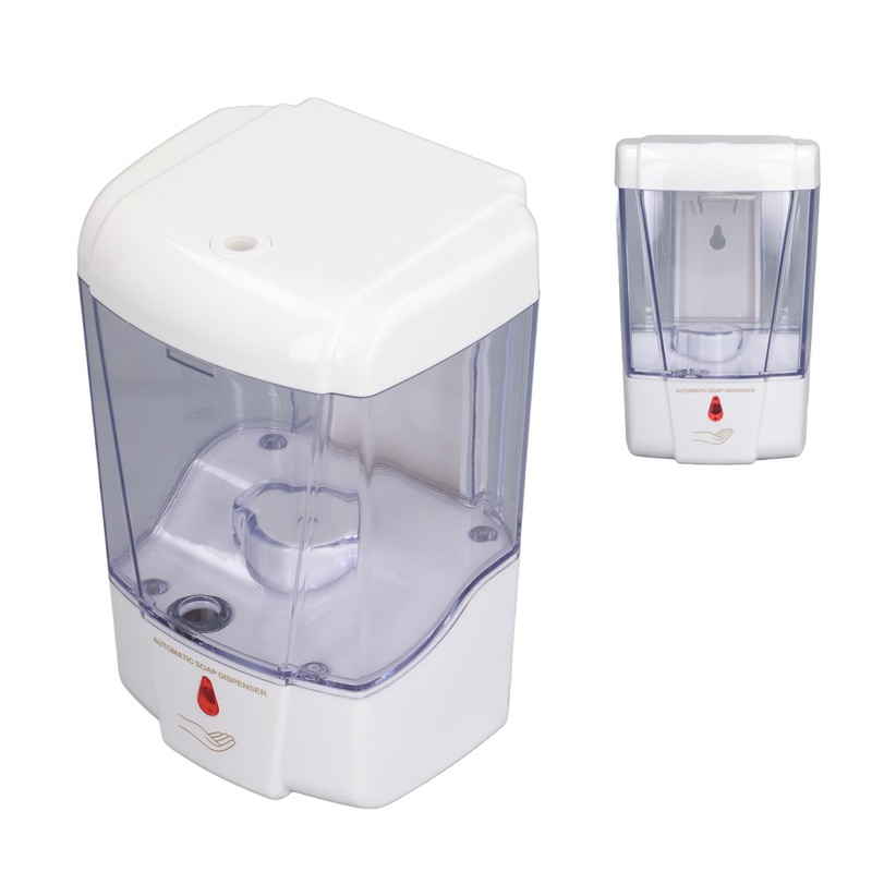 Automatic Soap Dispenser Wall Mounted Touchless Liquid Soap Container for