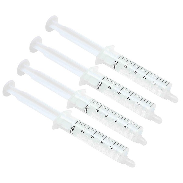 Beauty Deals 12% Hydrogen Peroxide Teeth Whitening Gels 4-10cc All Plastic Syringes