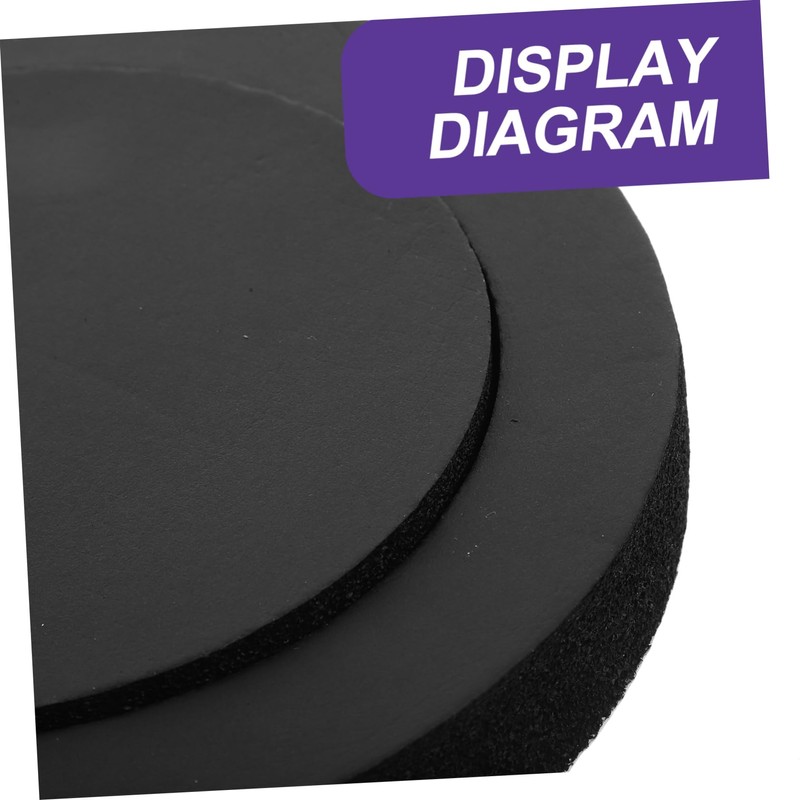 LALAFINA Speaker Spacer Rings for Vehicle Speaker Adapter Rings for