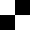 Home Dynamix 10015 Dynamix Vinyl Tile, 12 by 12-Inch, Black and White, Box of 20