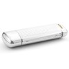 EZESO Brillen Aluminium Etui Hartschalen Brillenetui Silber