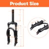 HTBCCHB 12 Inch Front Suspension Fork for Brake Disc Alloy