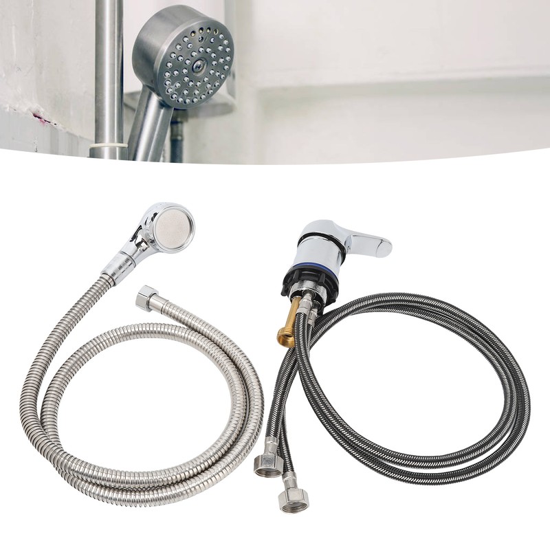 23.6in Faucet 47.2in Electro Polishing Hose High Pressure Sprayer Shampoo