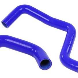G-PLUS Silicone Radiator Hose Kit Compatible with 1994-2001 HONDA/ACURA INTEGRA DC4 DB7 RS LS GS SE with B18B1 Engine,Blue