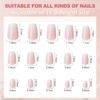 Pack of 240 Nude Gradient Soft Gel Press On Nails