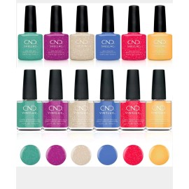 CND  BIZARRE BEAUTY COLLECTION - 6 SHELLAC 0.25 OZ & 6 VINYLUX 0.5 OZ