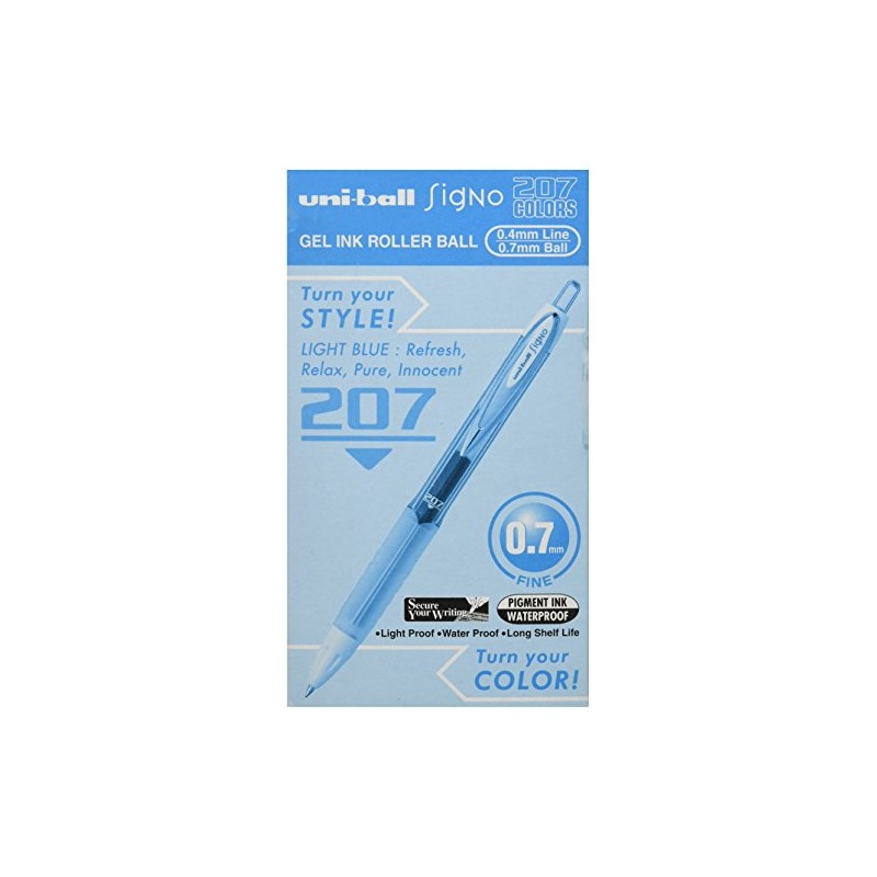 Uni-Ball Fancy Marker Pen - Light Blue
