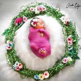 Newborn Props Stretch Wraps Swaddle Blankets Infant Baby Photo Shoot Photography Accessory