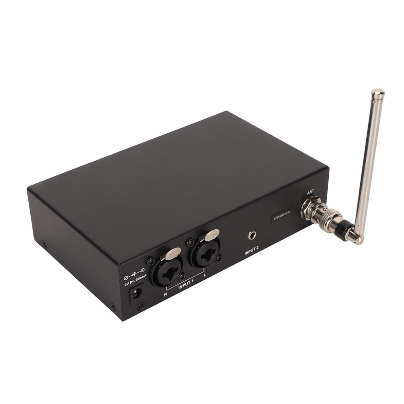 UHF Stereo Wireless Monitor System Professional 670‑680Mhz Wireless IEM System