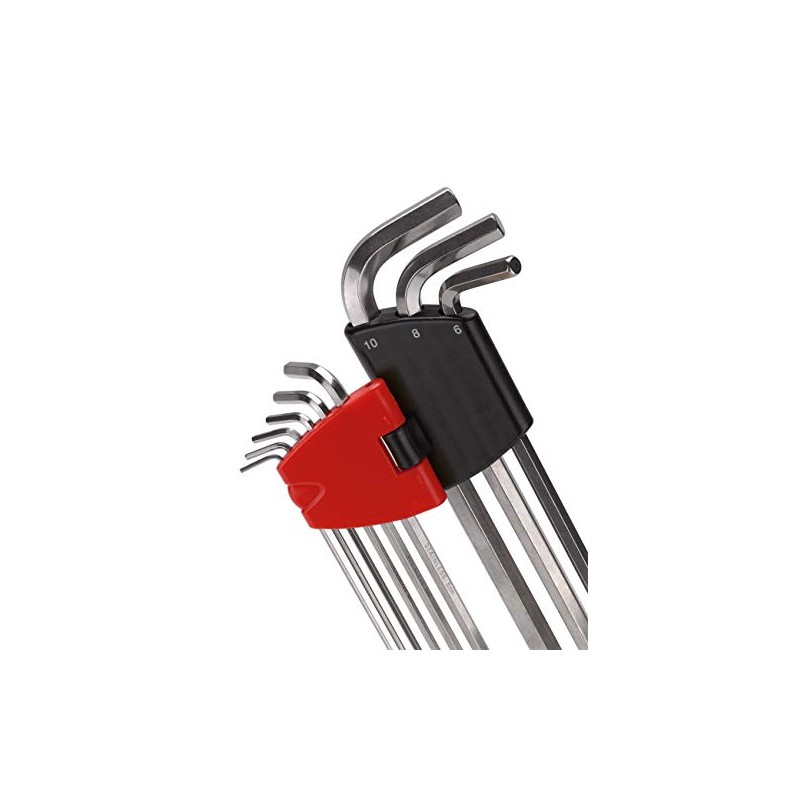 AMF Ball-Ended Hexagon (911LG-HM9NI-49700) with Key Holder (9-Piece Set) Made