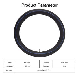 2.25/2.50-16 (70/90-16) 16 Inner Tube with TR4 Valve Stem Straight Motorcycle Tire Compatible with Dirt Bikes Pit Bikes Off-Road Motorcycles 1 PCS