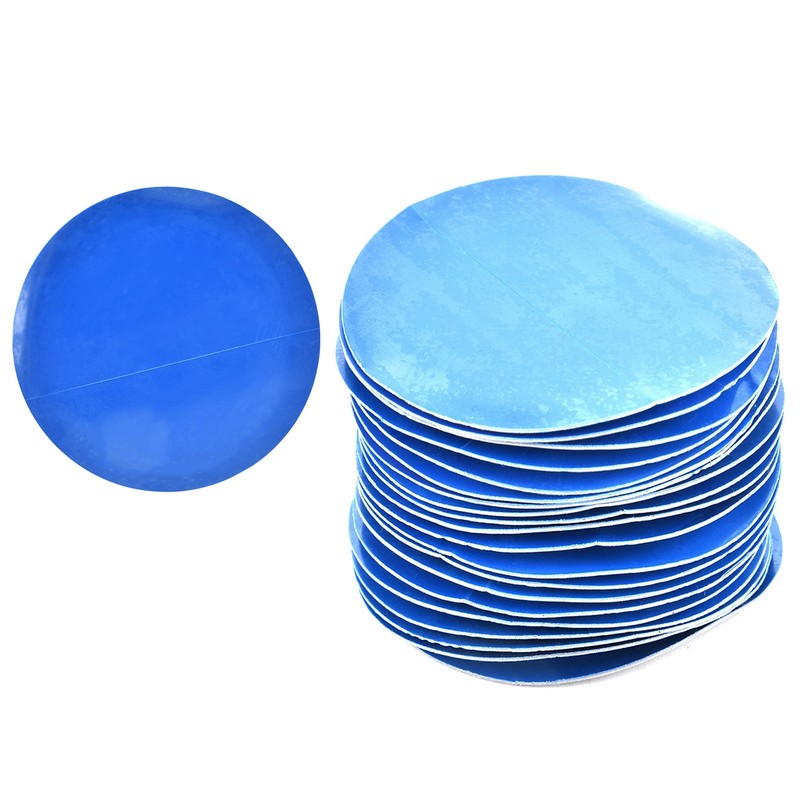 80Pcs/Box 58mm Car Round Natural Rubber Tire Tyre Puncture Repair