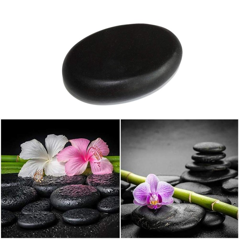 Pack of 6 Massage Stones Large Hot Basalt Stones Stone