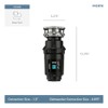 Moen Prep Series PRO Continuous Feed Compact Garbage Disposal for