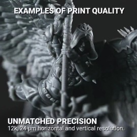 Unbranded Bronze Maiden | Demon Miniature | 3D Printed Resin Mini