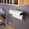 ZUNTO Paper Towel Holder Under Cabinet - Adhsive Paper Towel