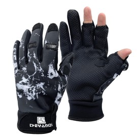 AffeGifts Fishing Gloves for Men, Waterproof Autumn Winter Flap Gloves Anti-Slip Fingerless Fly Fishing Accessories Fisherman Gifts for Men, Kayaking Sailing Cycling Running