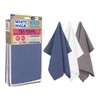 White Magic Tea Towel 3-Pack, Hampton - Superior Absorbency, Versatile
