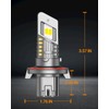 SEALIGHT H13 Fog Bulbs with 6500K White Light,30000LM Super Bright,