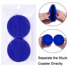 Car Coasters, Wisdompro 4 Pack PVC Car Cup Holder Insert