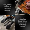 Silver Brush Limited 3000S6 Black Velvet Round Brush for Watercolour,