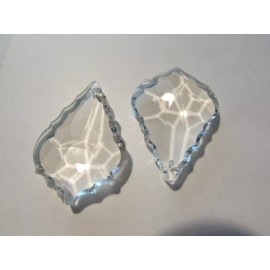 Unbranded 10-2 1/2 " FRENCH AAA 30 % CUT LEAD CRYSTAL PRISM CHANDELIER no top bead