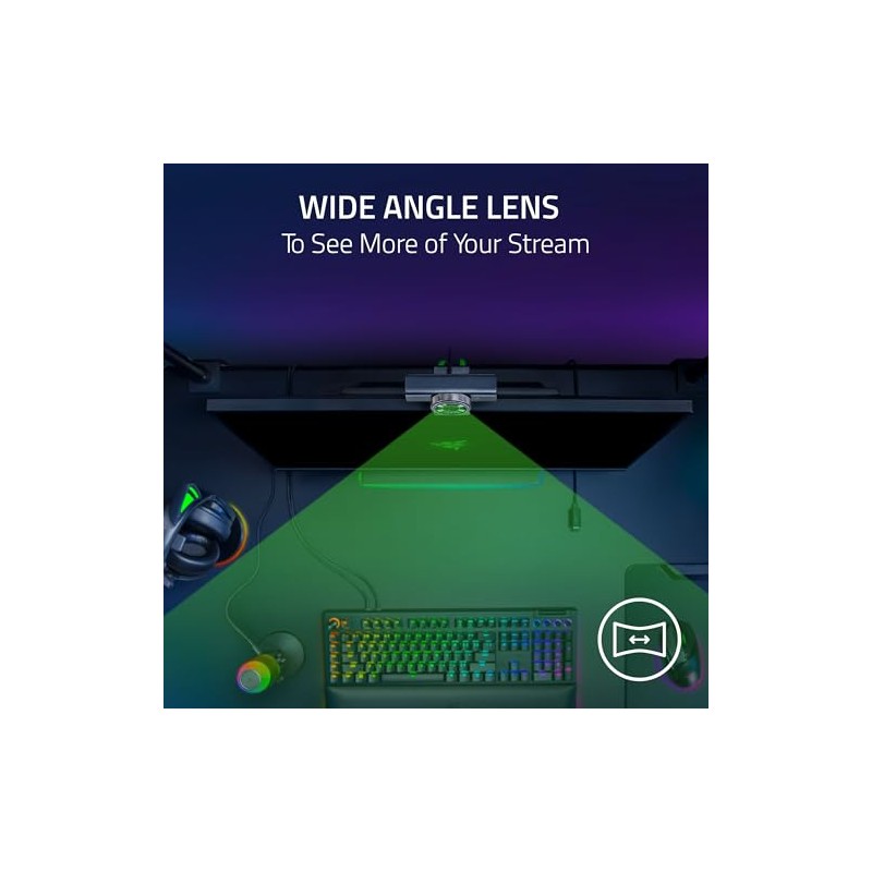 Razer Kiyo V2 X Streaming Webcam: 1440p 60 FPS -