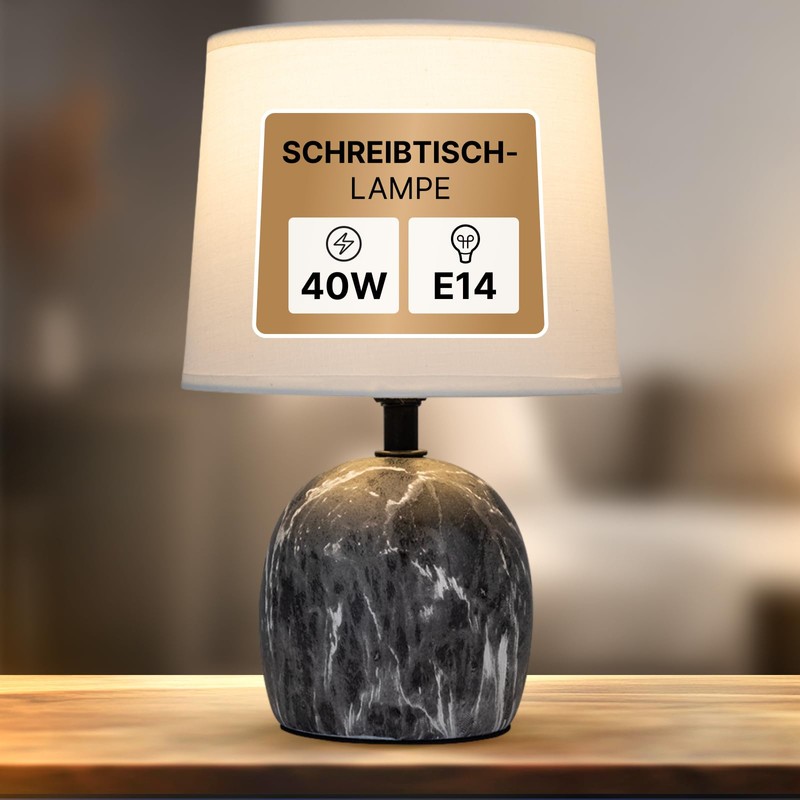 ARTE LAMP TITAWIN A5022LT-1GY Classic Decorative Table Lamp Elegant Design